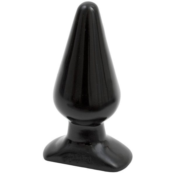 Classic Butt Plug Large Black - OmniPleasures