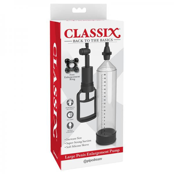 Classix Large Penis Enlargement Pump - OmniPleasures