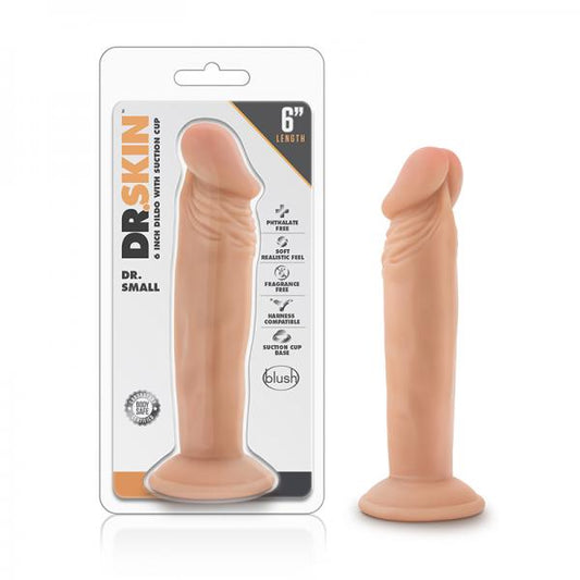 Dr. Skin - Dr. Small - 6in Dildo - Vanilla - OmniPleasures