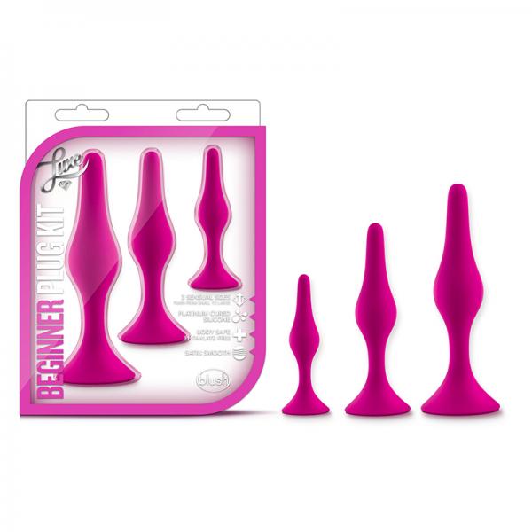 Luxe - Beginner Plug Kit - Pink - OmniPleasures