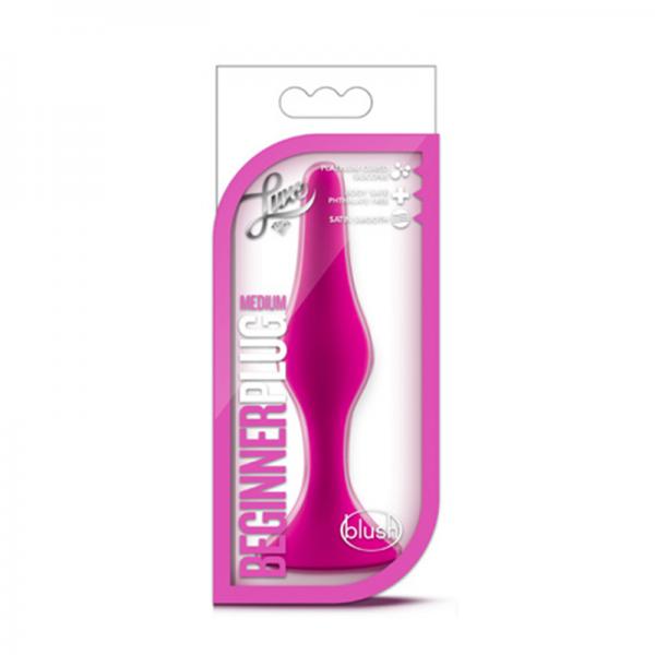 Luxe - Beginner Plug Medium - Pink - OmniPleasures