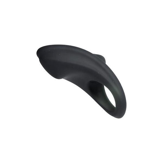 Vedo Overdrive+ Rechargeable Vibrating Ring - Just Black - OmniPleasures