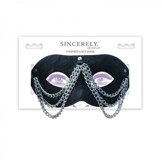 Sincerely, Ss Chained Lace Mask - OmniPleasures