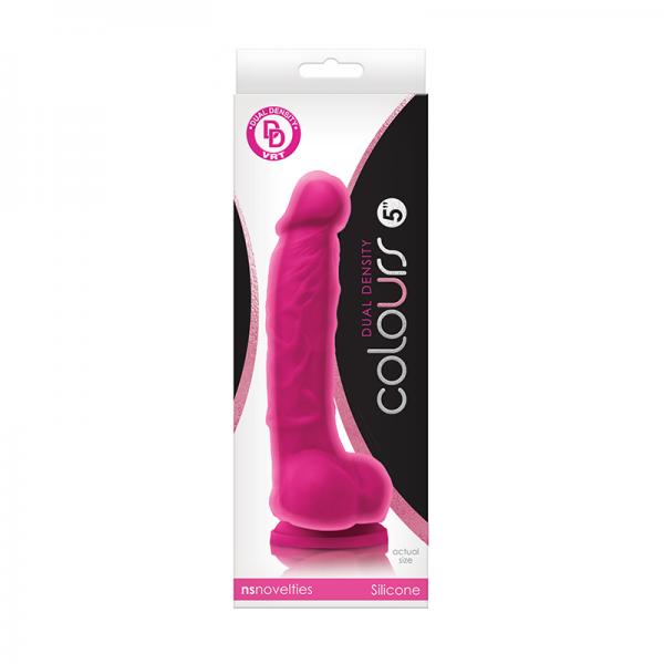 Colours Dual Density 5in Pink - OmniPleasures