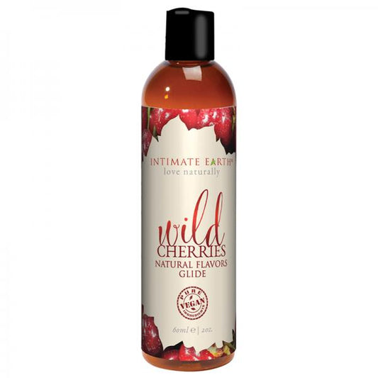 Intimate Earth Wild Cherries Pleasure Glide 60ml - OmniPleasures