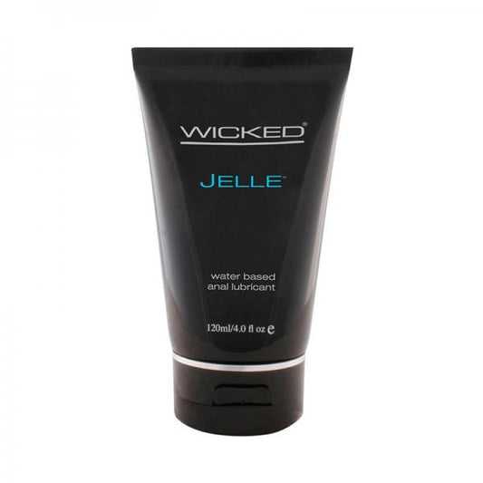 Wicked Jelle Water Based Anal Gel Lube 8oz - OmniPleasures