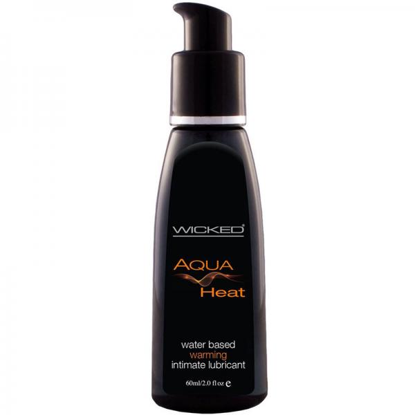 Wicked Aqua Heat Water Based Warming Lubricant 4oz - OmniPleasures