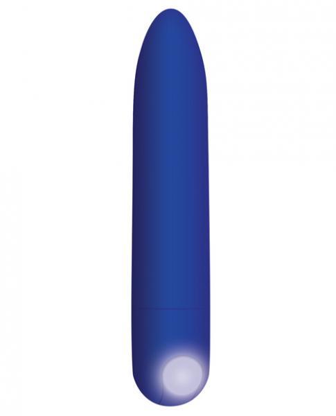 The All Mighty Bullet Vibrator Blue - OmniPleasures