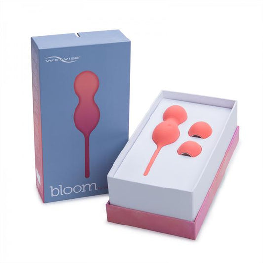 We-vibe Bloom Coral Kegal Balls Orange - OmniPleasures