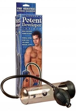 Potent Developer Clear Penis Pump - OmniPleasures