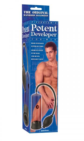 Potent Developer Clear Penis Pump - OmniPleasures