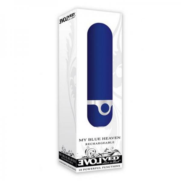 My Blue Heaven Rechargeable Bullet Vibrator - OmniPleasures