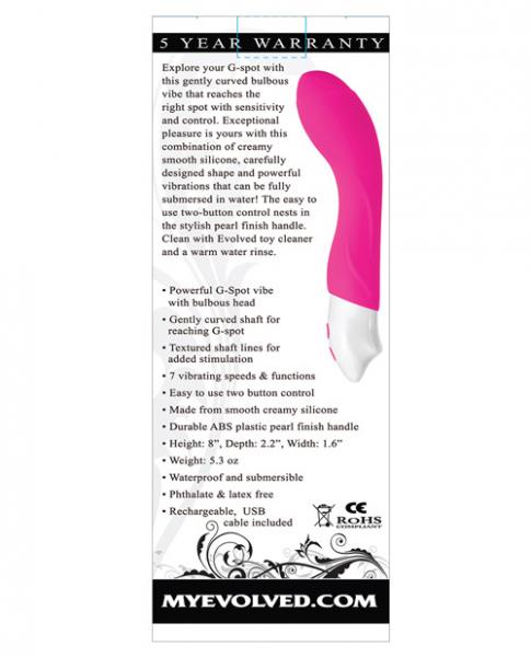 Buxom G G-Spot Vibrator Pink - OmniPleasures