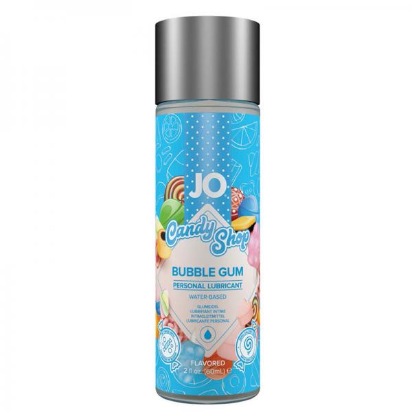 JO H20 Flavored Candy Shop Lubricant Bubble Gum 2oz - OmniPleasures