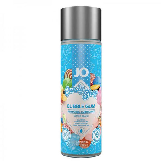 JO H20 Flavored Candy Shop Lubricant Bubble Gum 2oz - OmniPleasures