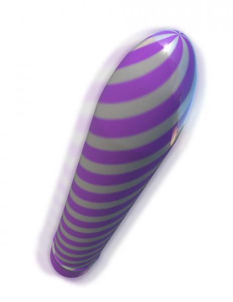 Classix Sweet Swirl Vibrator Purple - OmniPleasures