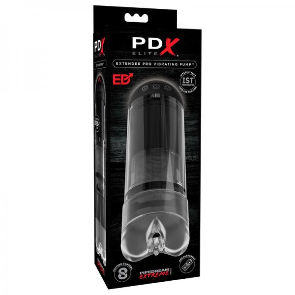 PDX Elite Extender Pro Vibrating Penis Pump - OmniPleasures