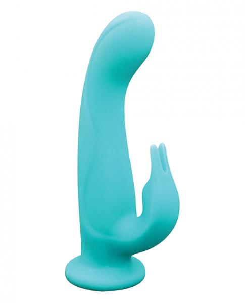 Femmefunn Pirouette Turquoise Blue Rabbit Vibrator - OmniPleasures