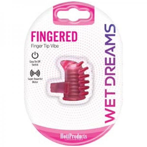 Wet Dreams Fingered Finger Tip Vibe Pink - OmniPleasures