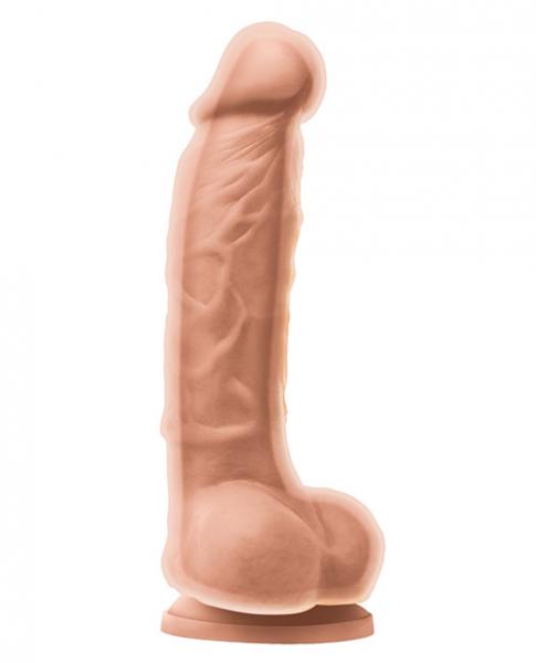 Colours Dual Density 5 inches Dildo Beige - OmniPleasures