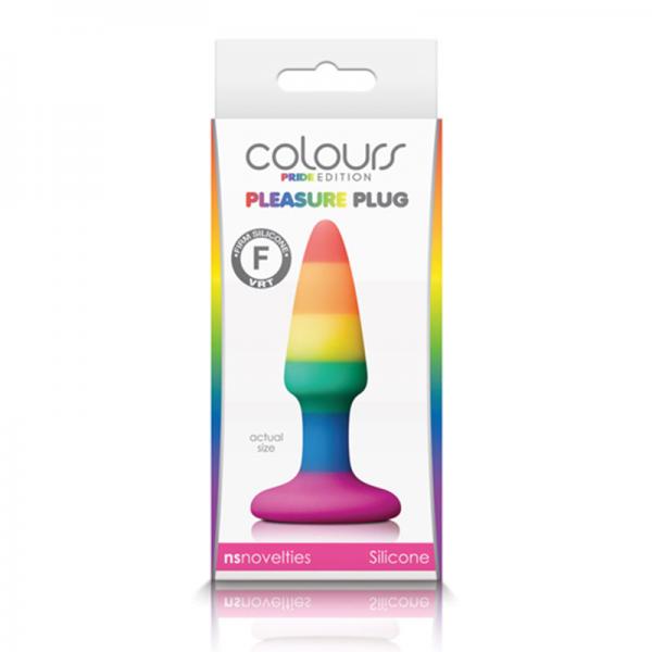 Colours Pride Edition Pleasure Plug Mini Rainbow - OmniPleasures