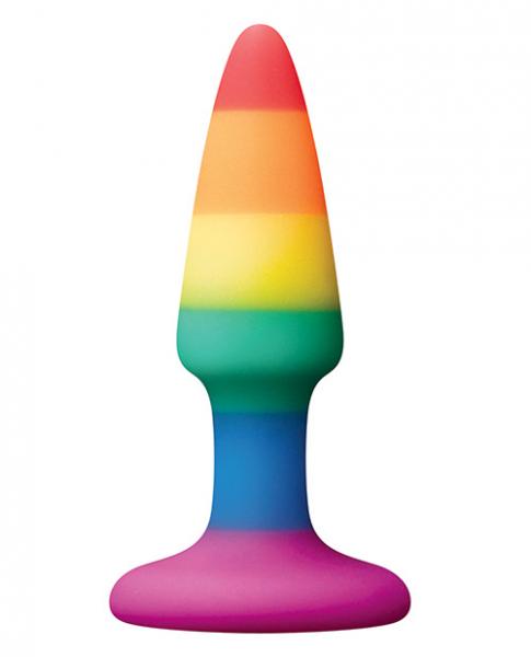 Colours Pride Edition Pleasure Plug Mini Rainbow - OmniPleasures