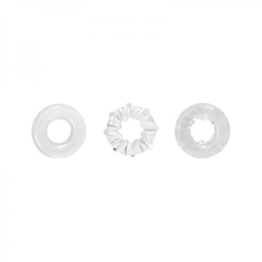 Renegade Dyno Rings Clear 3 Pack - OmniPleasures