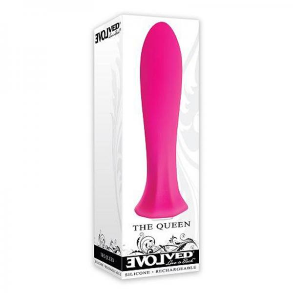 Evolved The Queen 20 Speeds And Functions Usb Rechargeable Cord Included Silicone Waterproof - OmniPleasures