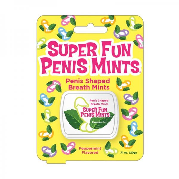 Super Fun Penis Shaped Breath Mints .71oz - OmniPleasures