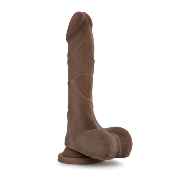 Au Naturel Mister Perfect Chocolate Brown Dildo - OmniPleasures