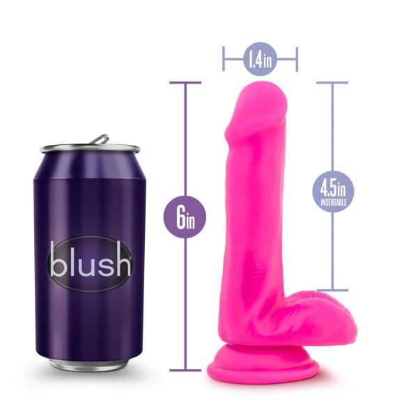 Au Naturel Bold Delight 6 inches Dildo Pink - OmniPleasures