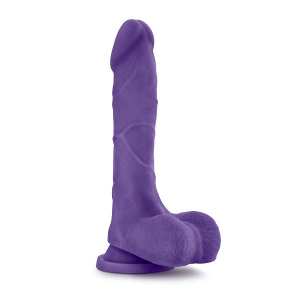 Au Natural Bold Thrill 8.5 inches Dildo Purple - OmniPleasures