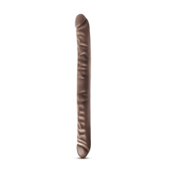 Dr Skin 18 inches Double Dildo Brown - OmniPleasures