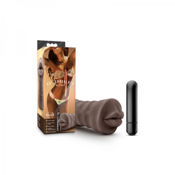 Hot Chocolate Heather Brown Mouth Stroker - OmniPleasures