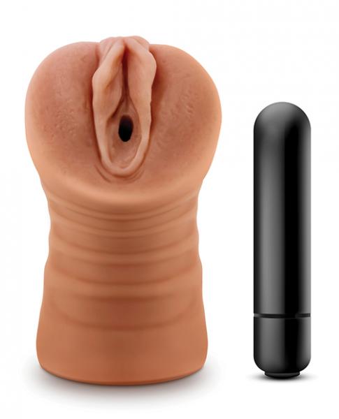 M For Men Julieta Mocha Tan Vagina Stroker - OmniPleasures