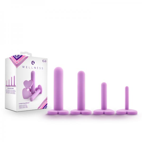 Wellness Dilator Kit Purple 4 Pieces - OmniPleasures