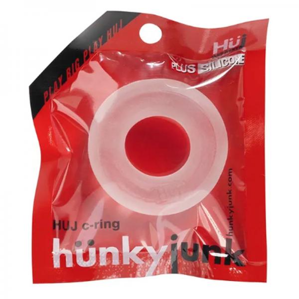 Hunkyjunk Huj C-Ring Ice Clear - OmniPleasures