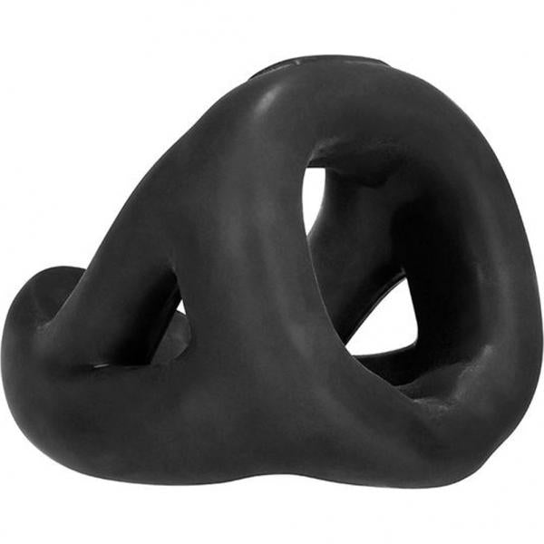 Hunkyjunk Slingshot 3 Ring Teardrop, Tar - OmniPleasures