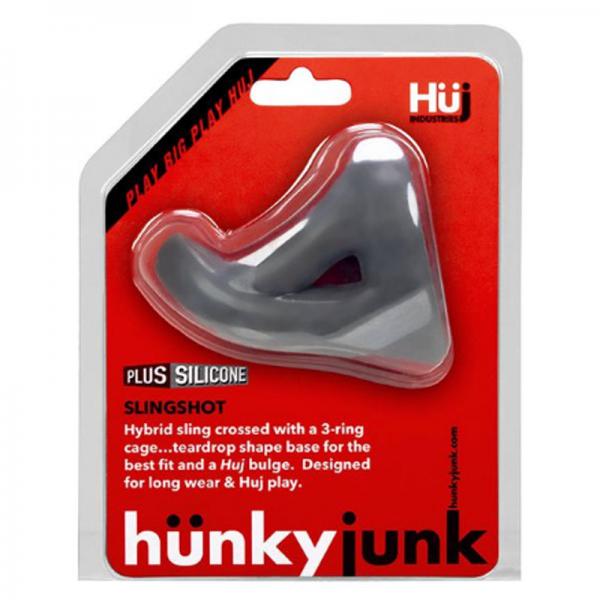 Hunky Junk Slingshot 3 Ring Teardrop Stone - OmniPleasures