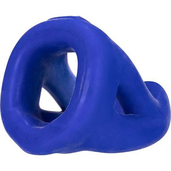 Hunky Junk Slingshot 3 Ring Teardrop Cobalt Blue - OmniPleasures