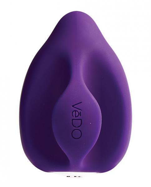 Vedo Yumi Rechargeable Finger Vibe - Deep Purple - OmniPleasures