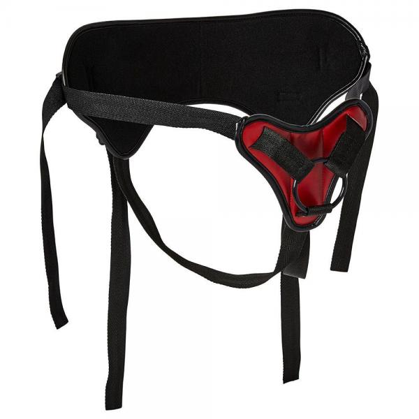 Sportsheets Saffron Strap On Black Red O/S - OmniPleasures