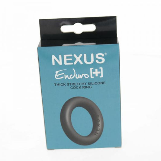 Nexus Enduro+ Thick Silicone Cock Ring - Black - OmniPleasures