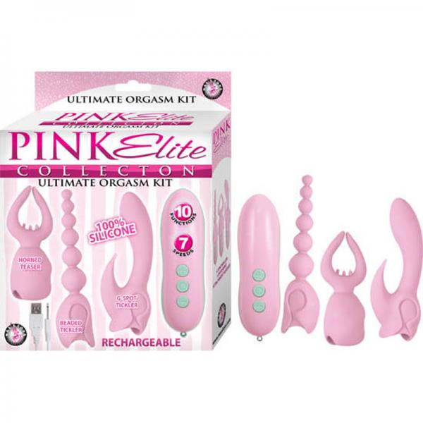 Pink Elite Collection Ultimate Orgasm Kit Pink - OmniPleasures