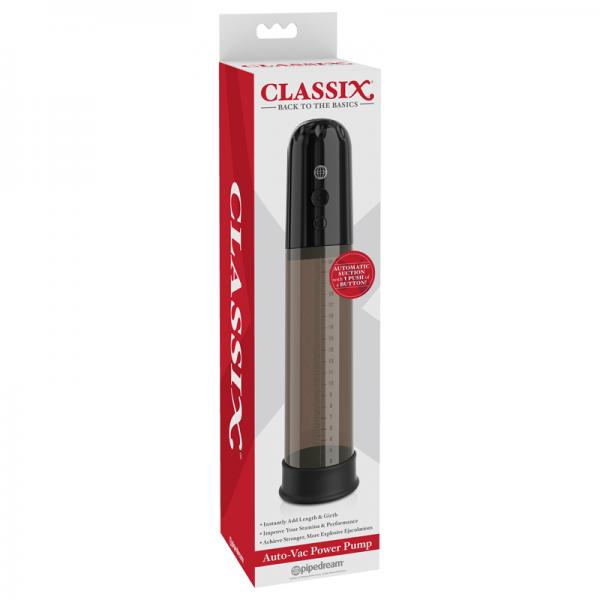 Classix Auto-vac Power Pump Black - OmniPleasures