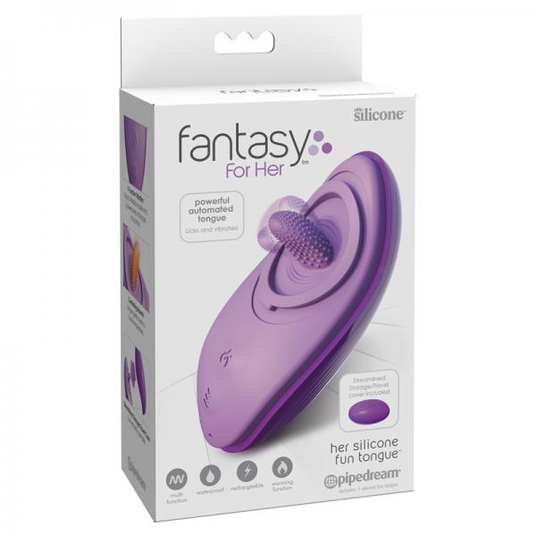 Fantasy For Her Her Silicone Fun Tongue - OmniPleasures