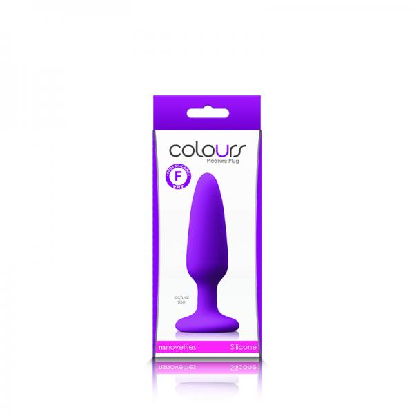 Colors Pleasures Small Plug Purple - OmniPleasures