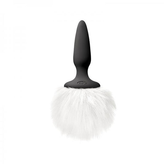 Bunny Tails Mini White Fur - OmniPleasures