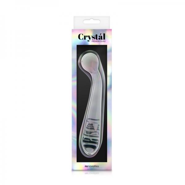 Crystal G Spot Wand Clear - OmniPleasures