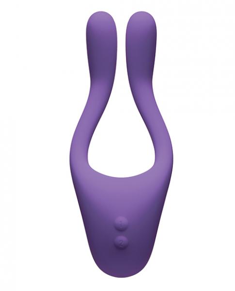 Tryst V2 Bendable Multi Erogenous Zone Massager With Remote Purple - OmniPleasures